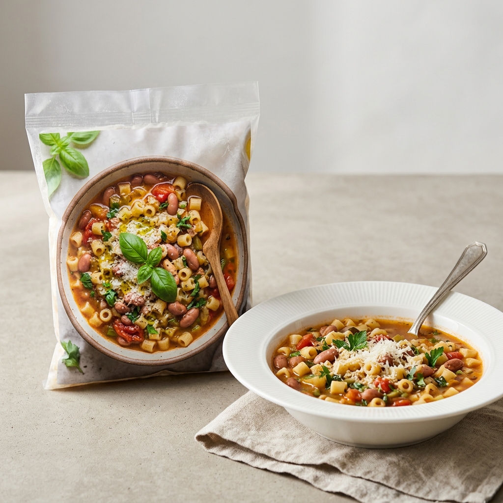 Pasta & Beans Soup