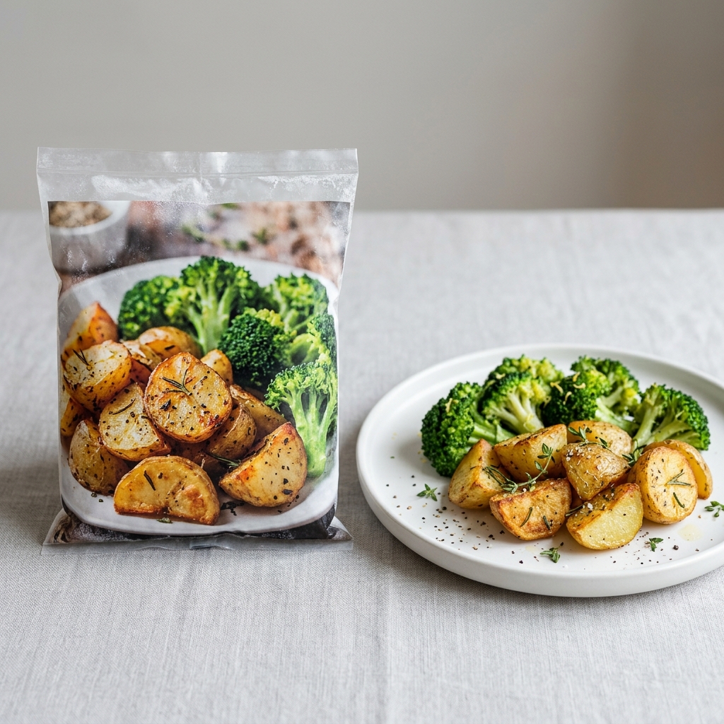 Rustic Potatoes & Broccoli