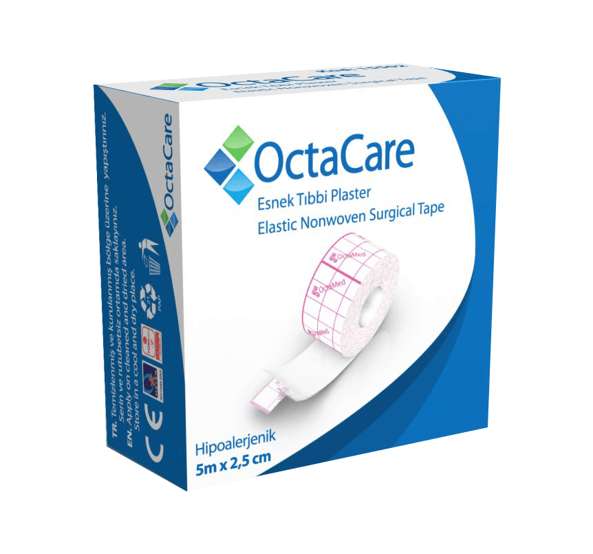 OctaCare Elastic Non-Woven Surgical Tape (Fix Plaster) thumbnail 5